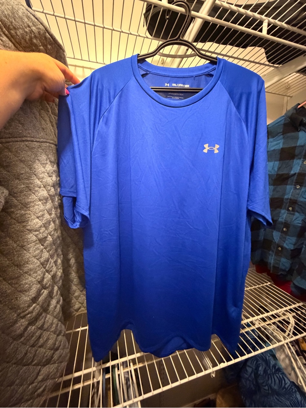 Under Armour Men’s Short Sleeve Performance Tee — Royal Blue